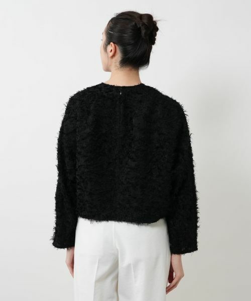 NEMIKA / ネミカ シャツ・ブラウス | シャギークロップドトップス【PASSIONE】 | 詳細6