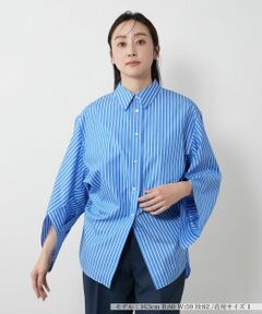 NEMIKA / ネミカ シャツ・ブラウス | オーバーサイズストライプシャツ【PASSIONE】