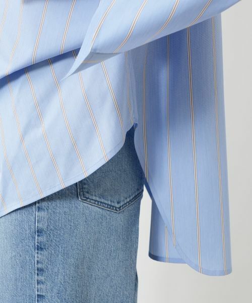 NEMIKA / ネミカ シャツ・ブラウス | オーバーサイズストライプシャツ【PASSIONE】 | 詳細13