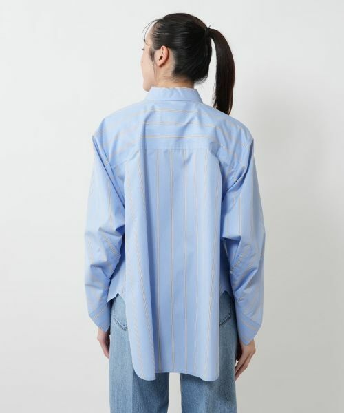 NEMIKA / ネミカ シャツ・ブラウス | オーバーサイズストライプシャツ【PASSIONE】 | 詳細6