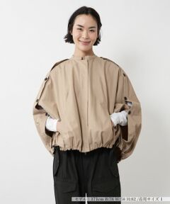 NEMIKA / ネミカ その他アウター | ポンチョ風ブルゾン【PASSIONE】