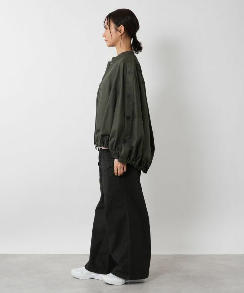 NEMIKA / ネミカ その他アウター | ポンチョ風ブルゾン【PASSIONE】 | 詳細2