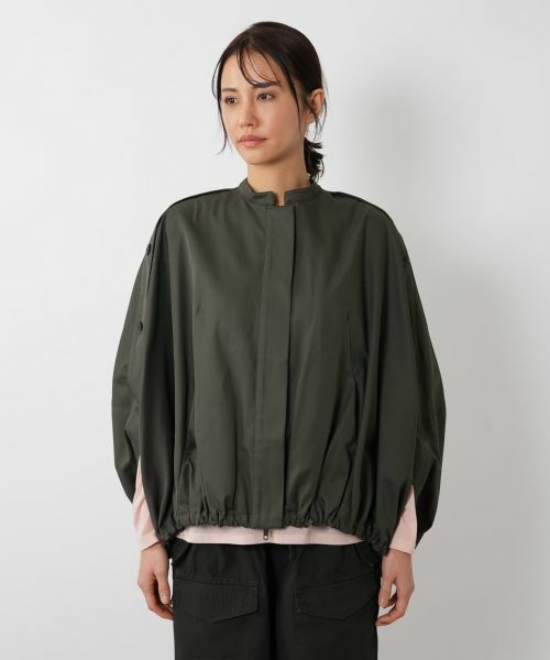NEMIKA / ネミカ その他アウター | ポンチョ風ブルゾン【PASSIONE】 | 詳細4
