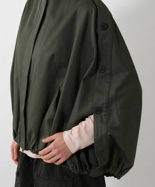 NEMIKA / ネミカ その他アウター | ポンチョ風ブルゾン【PASSIONE】 | 詳細9