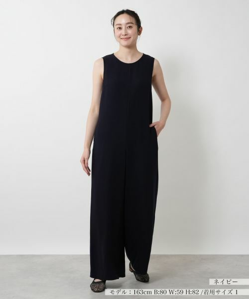 ネイビー　PLEATS PLEASE ノースリーブ オールインワン NEW COLORFUL BASICS 4 – isseymiyake.com