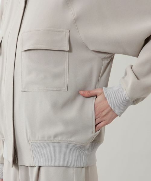 NEMIKA / ネミカ テーラードジャケット | フラップポケットブルゾン【PASSIONE】 | 詳細10