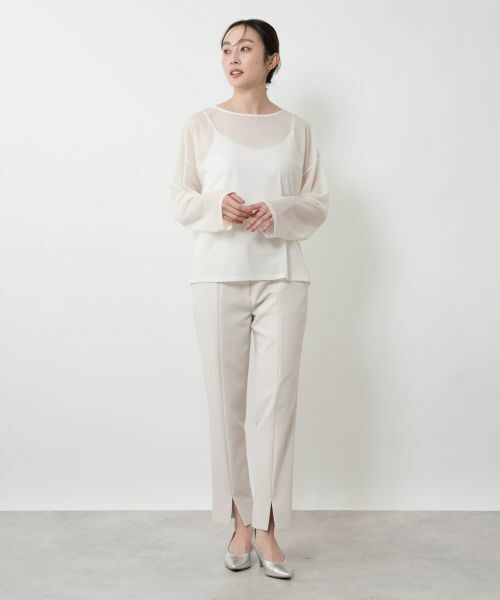 NEMIKA / ネミカ シャツ・ブラウス | シアートップス【PASSIONE】 | 詳細1