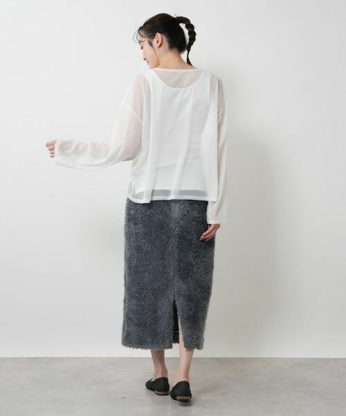 NEMIKA / ネミカ シャツ・ブラウス | シアートップス【PASSIONE】 | 詳細9