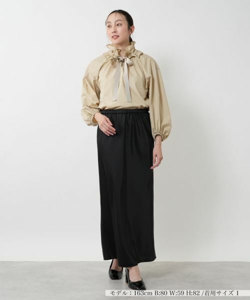 NEMIKA / ネミカ ミニ・ひざ丈スカート | ナロースカート【PASSIONE】 | 詳細1