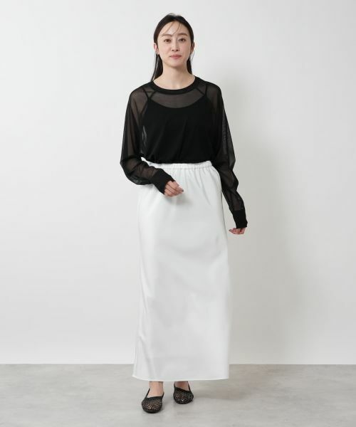 NEMIKA / ネミカ ミニ・ひざ丈スカート | ナロースカート【PASSIONE】 | 詳細10