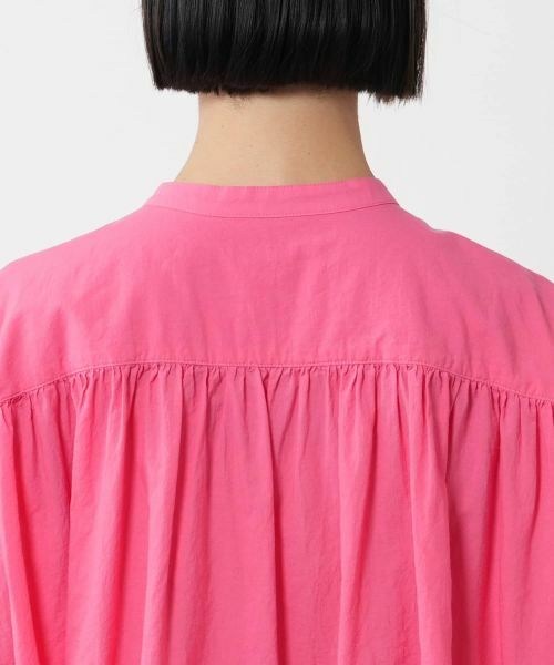 NEMIKA / ネミカ シャツ・ブラウス | バンドカラーシャツ【PASSIONE】 | 詳細14