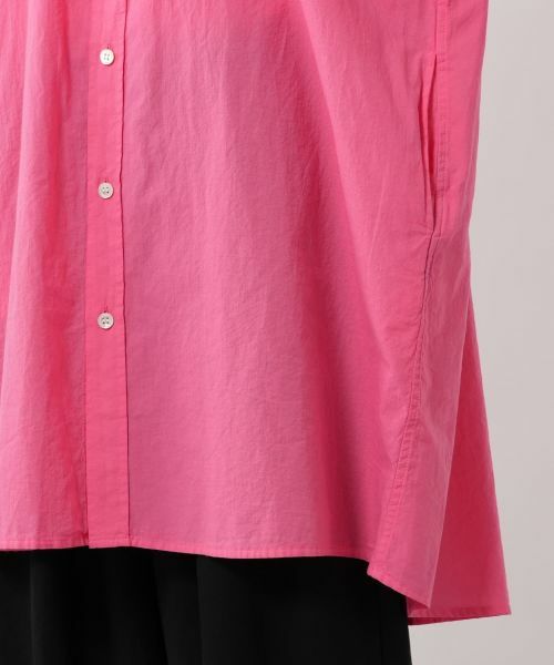 NEMIKA / ネミカ シャツ・ブラウス | バンドカラーシャツ【PASSIONE】 | 詳細17