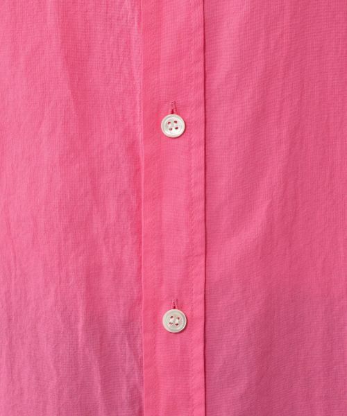 NEMIKA / ネミカ シャツ・ブラウス | バンドカラーシャツ【PASSIONE】 | 詳細18