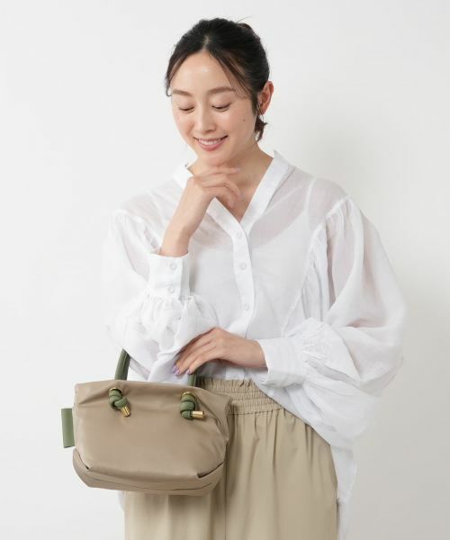 NEMIKA / ネミカ トートバッグ | ノットハンドルナイロンミニトートバッグ【VIOLAd’ORO】 | 詳細11