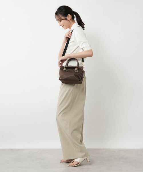 NEMIKA / ネミカ トートバッグ | ノットハンドルナイロンミニトートバッグ【VIOLAd’ORO】 | 詳細12