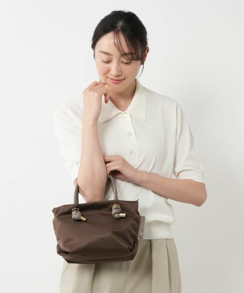NEMIKA / ネミカ トートバッグ | ノットハンドルナイロンミニトートバッグ【VIOLAd’ORO】 | 詳細13