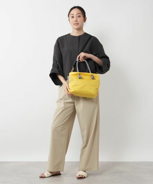 NEMIKA / ネミカ トートバッグ | ノットハンドルナイロントートバッグ【VIOLAd’ORO】 | 詳細10