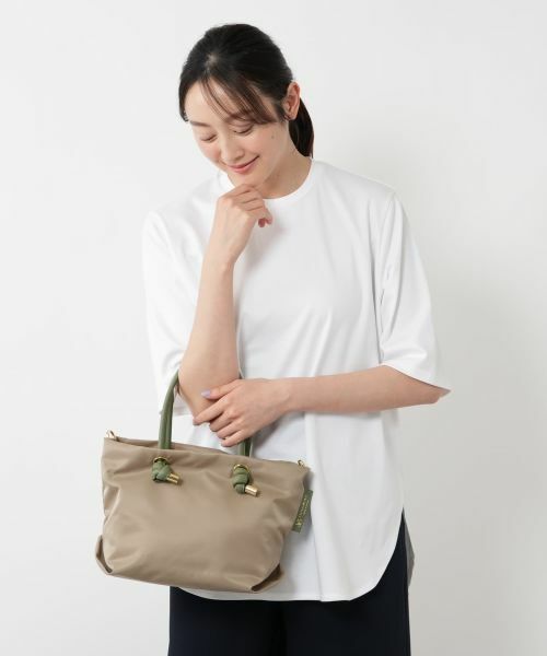 NEMIKA / ネミカ トートバッグ | ノットハンドルナイロントートバッグ【VIOLAd’ORO】 | 詳細13