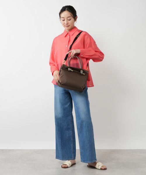 NEMIKA / ネミカ トートバッグ | ノットハンドルナイロントートバッグ【VIOLAd’ORO】 | 詳細14