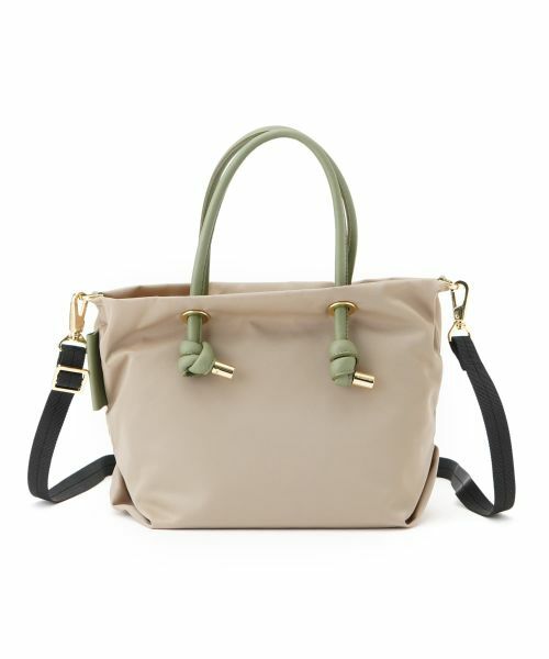 NEMIKA / ネミカ トートバッグ | ノットハンドルナイロントートバッグ【VIOLAd’ORO】 | 詳細2