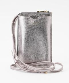 NEMIKA / ネミカ メッセンジャーバッグ・ウエストポーチ | メタリックレザースマートフォンポシェット【VIOLAd’ORO】