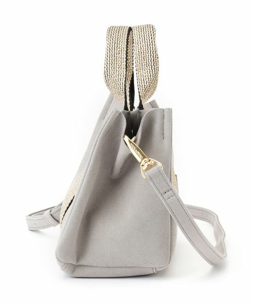 NEMIKA / ネミカ トートバッグ | ラメテープトートミニバッグ【VIOLAd’ORO】 | 詳細1