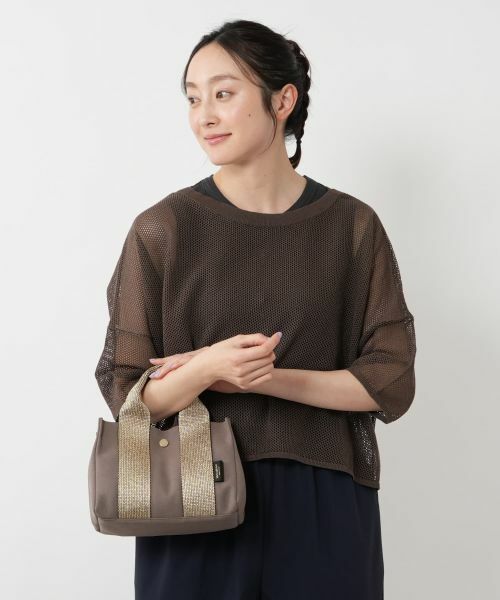 NEMIKA / ネミカ トートバッグ | ラメテープトートミニバッグ【VIOLAd’ORO】 | 詳細11