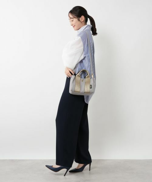 NEMIKA / ネミカ トートバッグ | ラメテープトートミニバッグ【VIOLAd’ORO】 | 詳細12