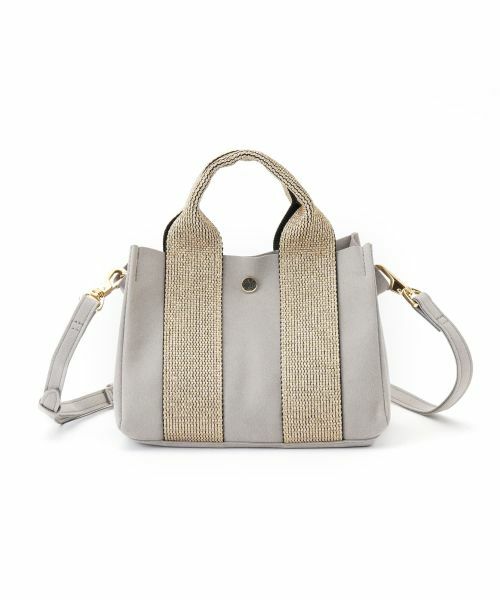 NEMIKA / ネミカ トートバッグ | ラメテープトートミニバッグ【VIOLAd’ORO】 | 詳細2