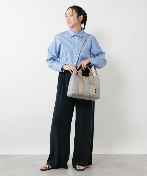 NEMIKA / ネミカ トートバッグ | ラメテープトートバッグ【VIOLAd’ORO】 | 詳細12