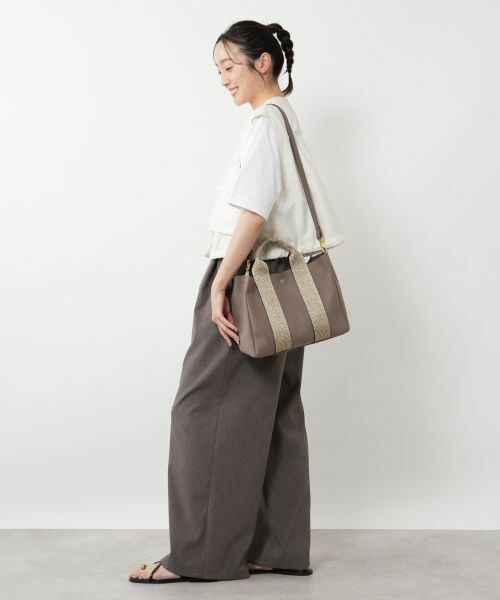 NEMIKA / ネミカ トートバッグ | ラメテープトートバッグ【VIOLAd’ORO】 | 詳細14