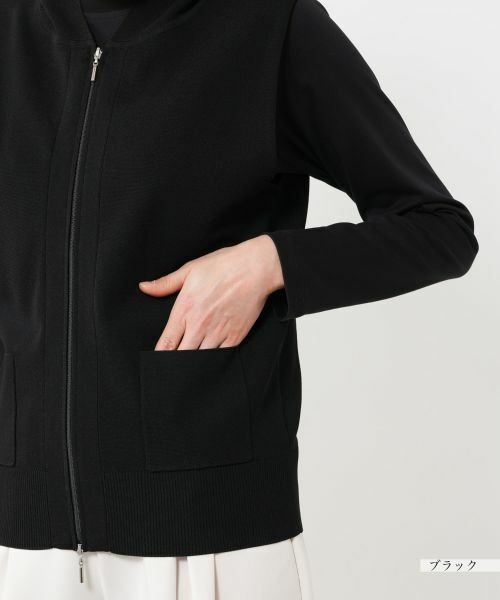 NEMIKA / ネミカ テーラードジャケット | フーディーニットベスト【PUPULA】 | 詳細10