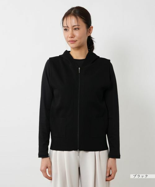 NEMIKA / ネミカ テーラードジャケット | フーディーニットベスト【PUPULA】 | 詳細4