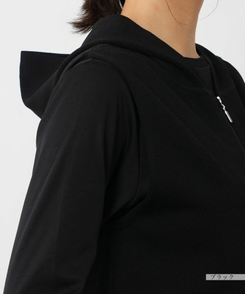 NEMIKA / ネミカ テーラードジャケット | フーディーニットベスト【PUPULA】 | 詳細9