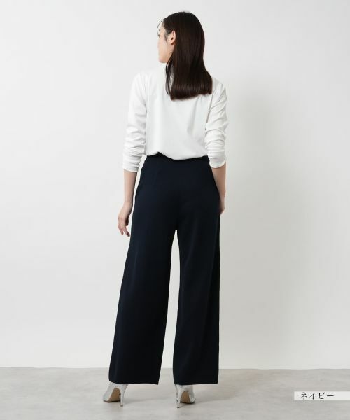 NEMIKA / ネミカ その他パンツ | ワイドストレートパンツ【PUPULA】 | 詳細3
