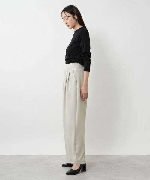 NEMIKA / ネミカ その他パンツ | タックワイドパンツ【PUPULA】 | 詳細11