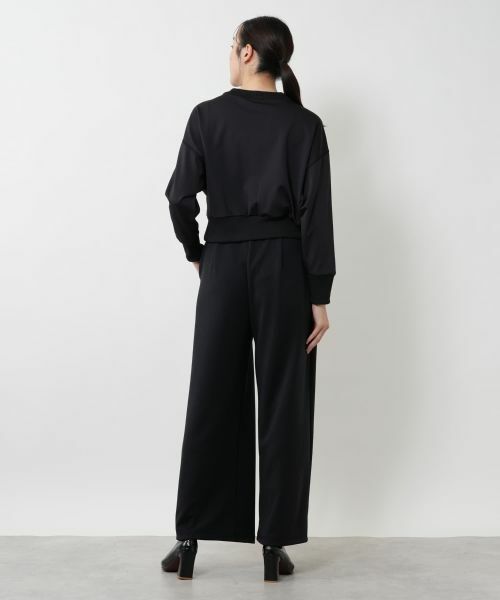 NEMIKA / ネミカ スウェット | クロップドクルーネックトップス【PUPULA】 | 詳細3