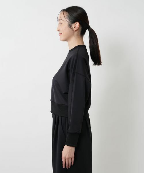 NEMIKA / ネミカ スウェット | クロップドクルーネックトップス【PUPULA】 | 詳細5