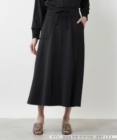 NEMIKA / ネミカ ミニ・ひざ丈スカート | ウエストドロストスカート【PUPULA】