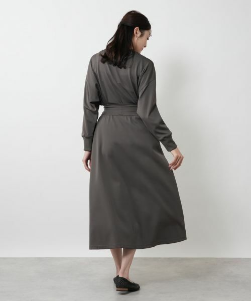 NEMIKA / ネミカ ミニ・ひざ丈スカート | ウエストドロストスカート【PUPULA】 | 詳細13