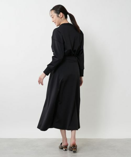 NEMIKA / ネミカ ミニ・ひざ丈スカート | ウエストドロストスカート【PUPULA】 | 詳細3