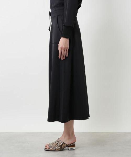 NEMIKA / ネミカ ミニ・ひざ丈スカート | ウエストドロストスカート【PUPULA】 | 詳細5