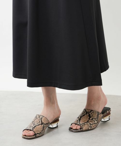 NEMIKA / ネミカ ミニ・ひざ丈スカート | ウエストドロストスカート【PUPULA】 | 詳細9