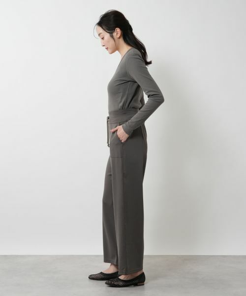 NEMIKA / ネミカ その他パンツ | ウエストドロストワイドパンツ【PUPULA】 | 詳細12