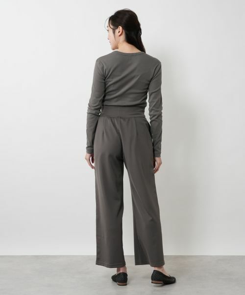 NEMIKA / ネミカ その他パンツ | ウエストドロストワイドパンツ【PUPULA】 | 詳細13