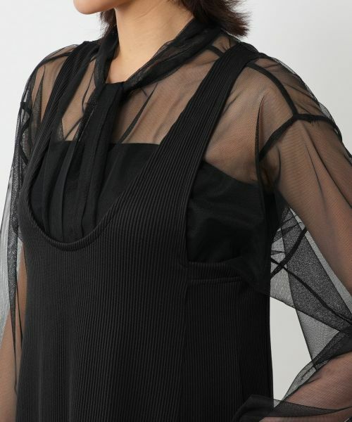 NEMIKA / ネミカ ロング・マキシ丈ワンピース | ジャンパースカート【PUPULA】 | 詳細9