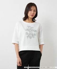 NEMIKA / ネミカ カットソー | レタリング刺繍プルオーバー【PUPULA】