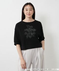 NEMIKA / ネミカ カットソー | レタリング刺繍プルオーバー【PUPULA】