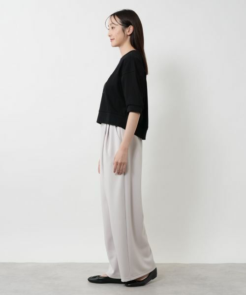 NEMIKA / ネミカ カットソー | レタリング刺繍プルオーバー【PUPULA】 | 詳細13