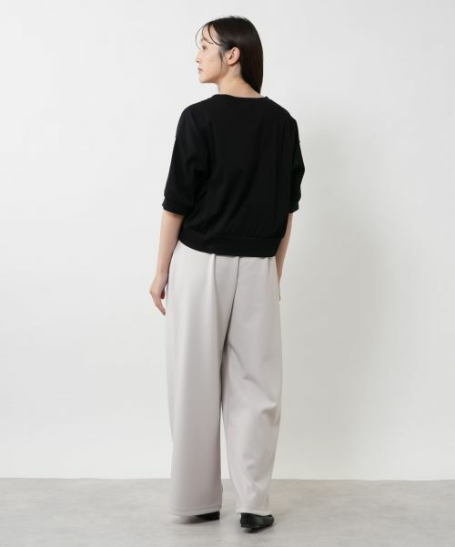 NEMIKA / ネミカ カットソー | レタリング刺繍プルオーバー【PUPULA】 | 詳細14